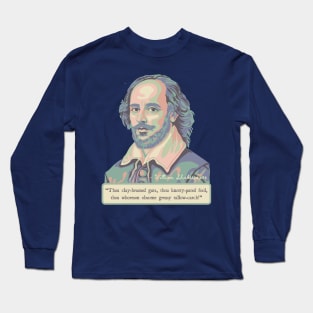 Shakespeare Insult Long Sleeve T-Shirt